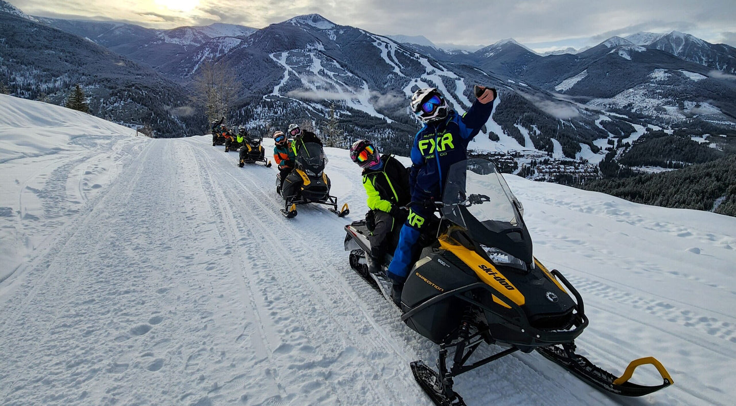 Paradise Basin Snowmobile Tour