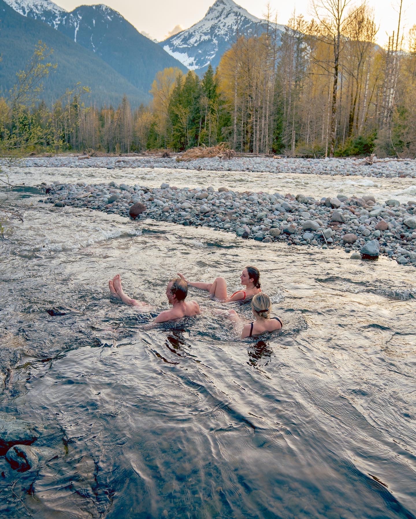Forest sauna at Cheekye Ranch in Squamish