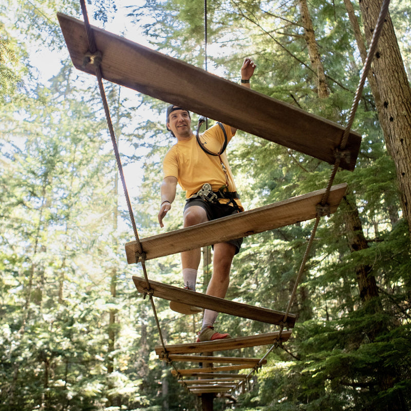Aerial Obstacle Course — Treetop Adventure at TAG Basecamp